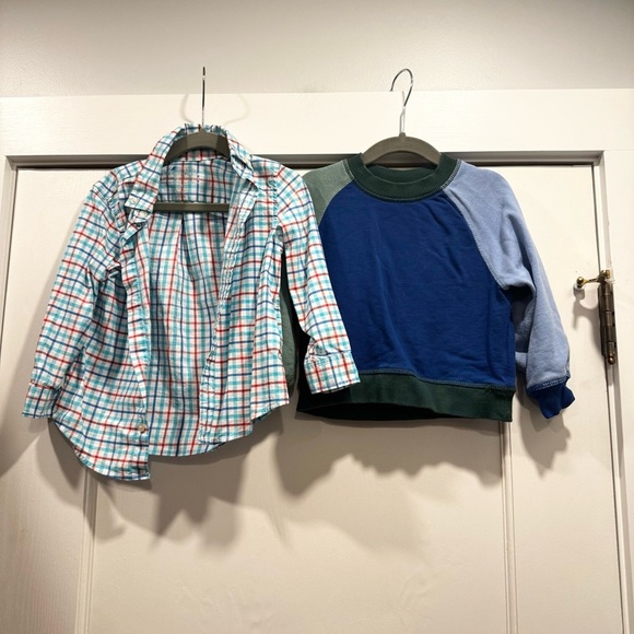 Hanna Andersson Other - Hanna Anderson Vineyard Vines toddler boy bundle lot sweatshirt‎ blue 2T cotton